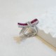 Ruby Bowtie Ring